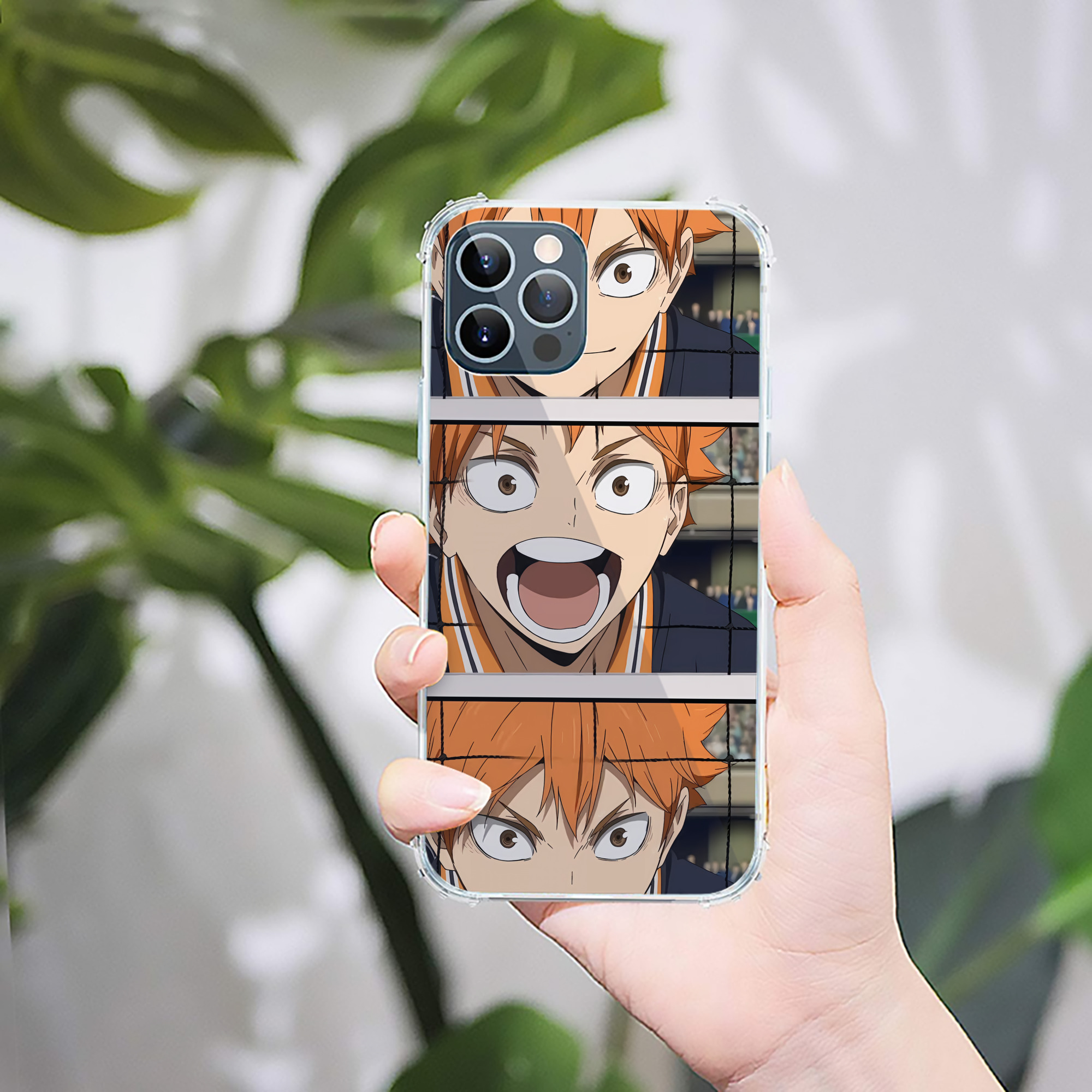 （画像用） ハイキュー!! Haikyu!! 【iPhone 12シリーズ対応】透明スマホケース（クリアソフトケース）
